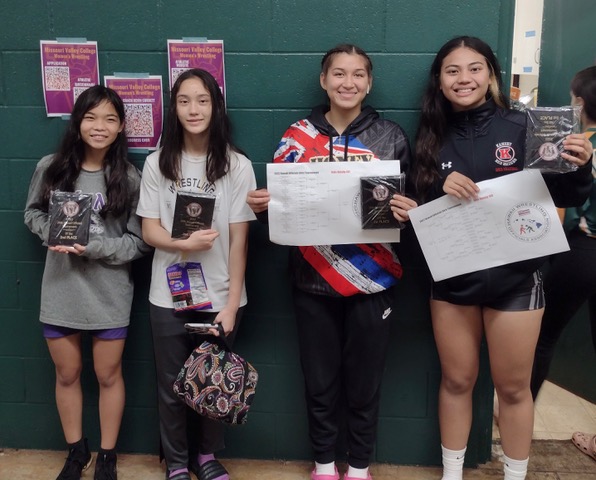 PCHS competes at Hawaii Wrestling Officials Association Wrestling Tournament