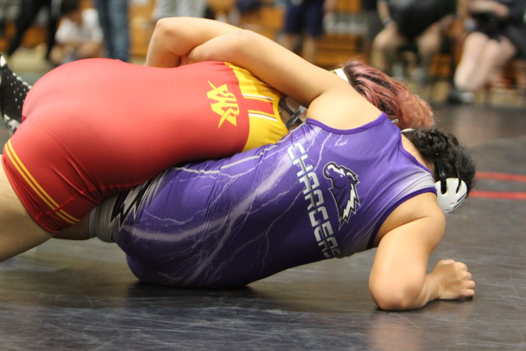 Pearl City Girls and Boys Wrestling Teams compete in OIA match at Aiea High School
