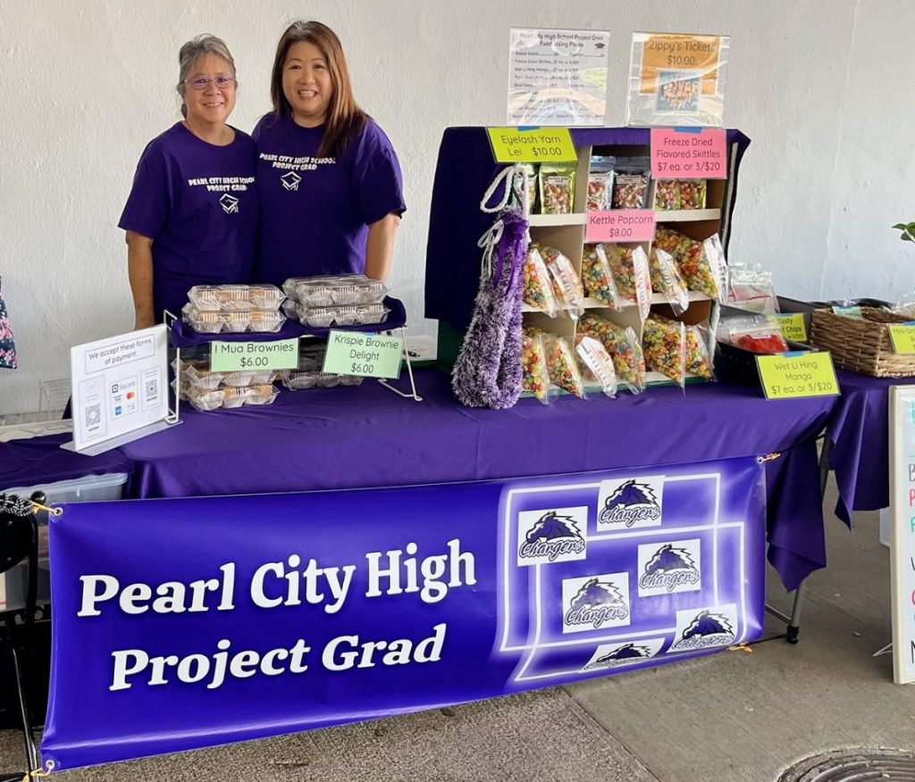 Mahalo for supporting Pearl City High School Project Grad 2024 fundraiser at the Pearl City Shopping Center