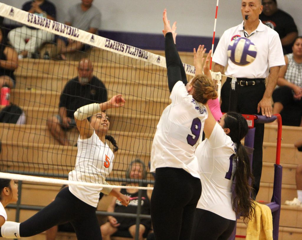 Campbell over Pearl City 3-0 in OIA Girls Varsity Volleyball