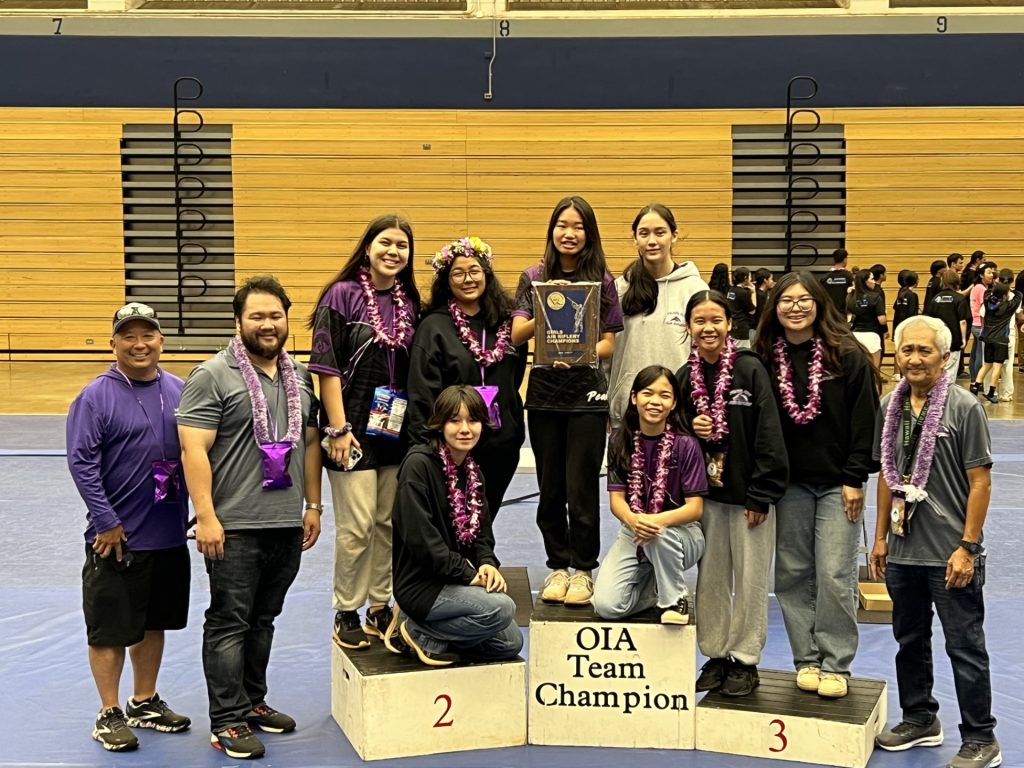 Chargers win 2023 OIA Girls Air Riflery Team Championship!