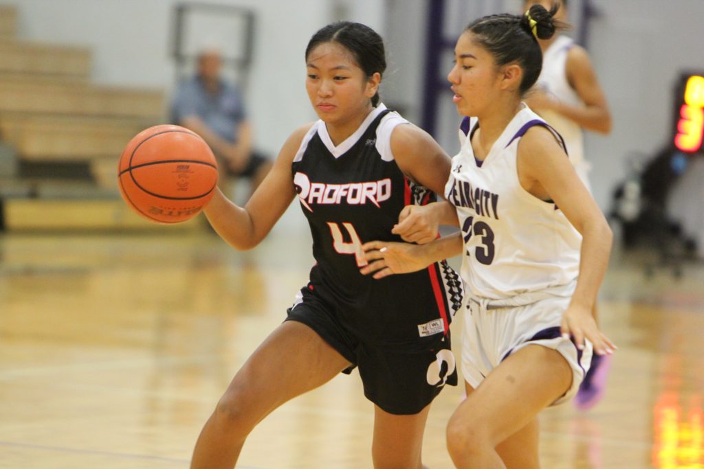 Radford steps it up in the second half to overpower Pearl City 59-40