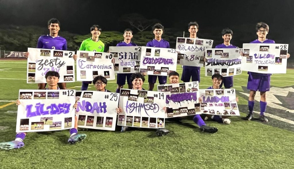 Pearl City over Waialua 9-1 in OIA regular season Senior Night finale 2024