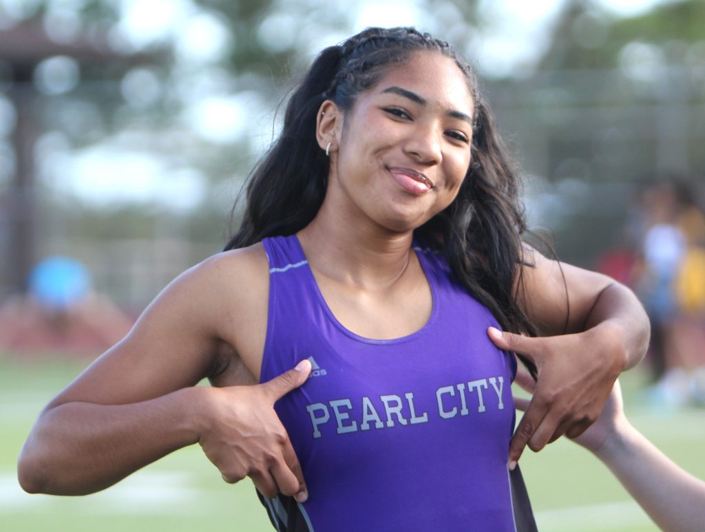 Chargers compete at OIA preseason track meet held on Saturday at Pearl City High School’s Edwin Bino Neves Stadium