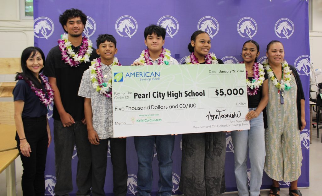 Pearl City High School, American Savings Bank Keiki Co Contest Awards