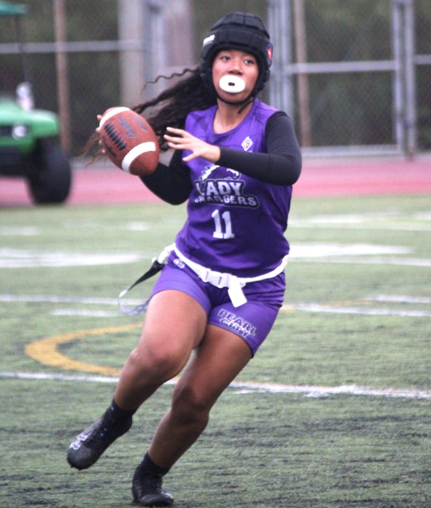 Lady Chargers open 2026 OIA DII Girls Flag Football Championship Playoffs tonight against the visiting Lady Surfriders