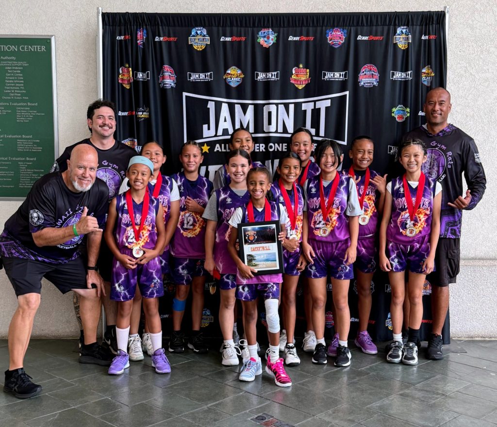 Pearl City Gymrats win Championship at Jam on It Tournament!