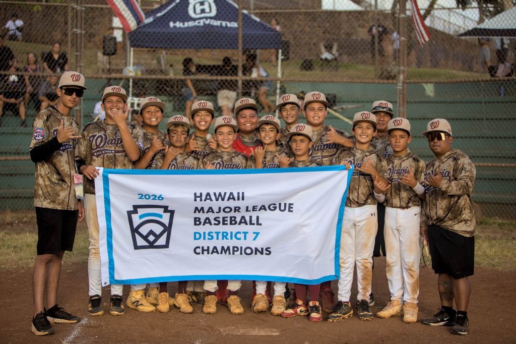 Waipio Little League captures 2026 Hawaii Little League District 7 Majors Division Championship Crown