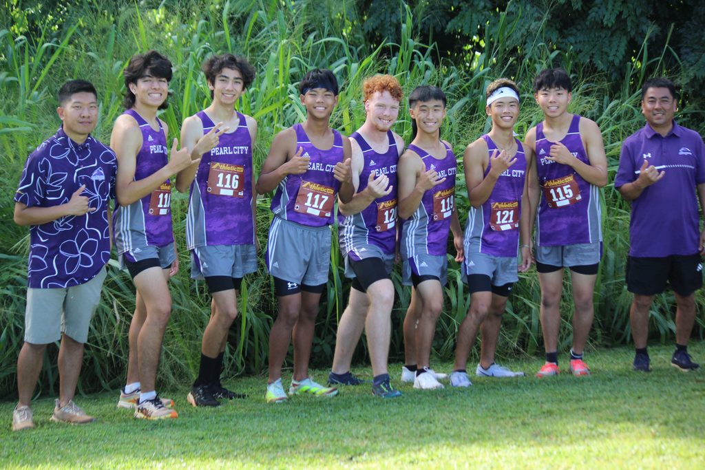 Pearl City Charger Boys place 3rd at OIA Cross Country Championships