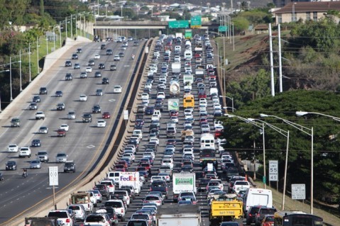 Pearl City H-I traffic delays expected through Friday