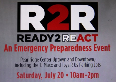 Inaugural Ready 2 React Emergency Preparedness Event at Pearlridge Center