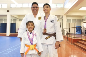 Logyn and Ryley Puahala, Junior Olympics in their sights
