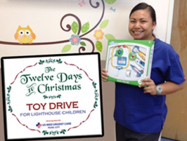 TWELVE DAYS TO CHRISTMAS TOY DRIVE Benefits Homeless Children