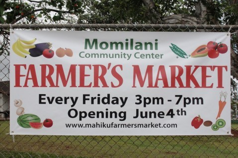 Farmer's Open Market finds home at Momilani Community Center