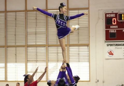 Pearl City finishes 5th at OIA Cheerleading Championships