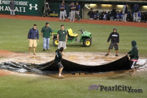 Rain postpones Saturday's DI baseball championsip  to Monday