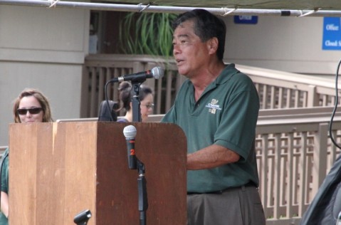 Soetoro-Ng speaks at Pearl City Peace Garden dedication (9/23/2012)