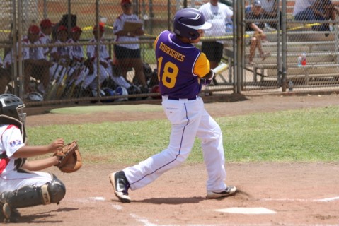 Hunter Breault tosses two hitter to beat Pearl City 11-1