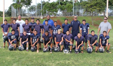 Highlands Colts over Waianae 14-8 for Peewee State D1 Championship
