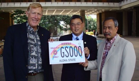 Rep.Takai introduces bill for Gold Star family license plates