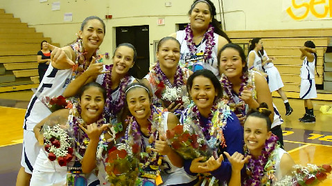 Pearl City Lady Chargers Overpower Waianae 71-16 on Senior Night at PCHS