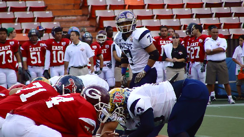 Charger Football Teammates Represent Pearl City in the 2009 Hawaii Goodwill Senior Bowl